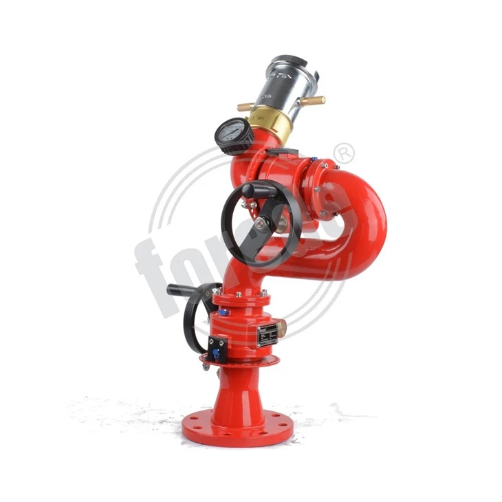 Manual Fire Monitor With SS304 Nozzle suppliers